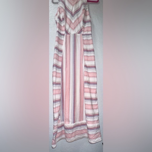 Japna Women's Sleeveless Striped Maxi Dress - Picture 3 of 8